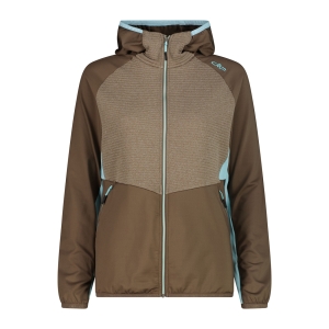 Bluza Damska Grid Tech 36E5106/Q957 – Brązowa | Unlimitech