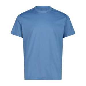 Koszulka Casual Męska 36N8177/L709 – Niebieska | Leisure