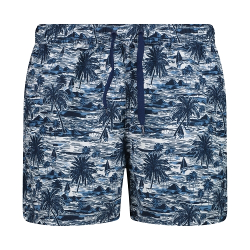 Szorty plażowe męskie CMP 36R5997/18YV - niebieskie