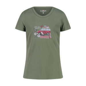 Koszulka Dziewczęca Dry Function 38T6385/F805 – Zielona | Outdoor