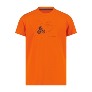 Koszulka Chłopięca Dry Function 38T6744/C463 – Pomarańczowa | Outdoor