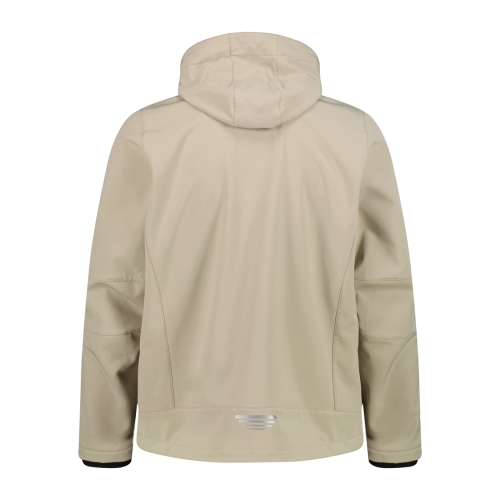 Kurtka softshell męska CMP 3A01787N/P753 - brązowa