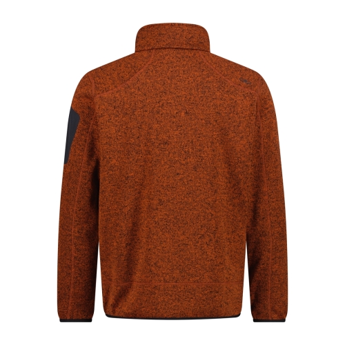 Bluza męska CMP Knit Tech 3H60747N/08CV - pomarańczowa