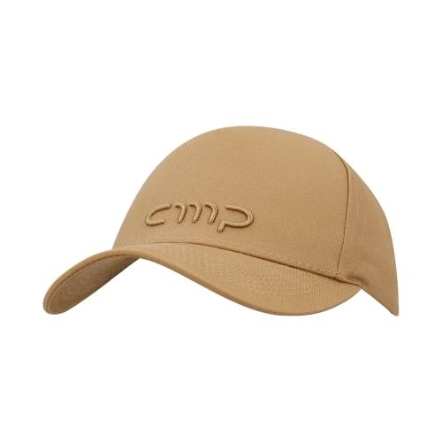 Czapka z daszkiem CMP z haftowanym logo 6605831/P965 - brązowa