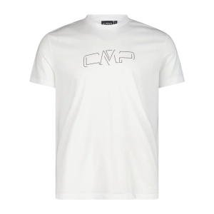 Koszulka Casual Męska 36F8227/A001 – Biała | Leisure