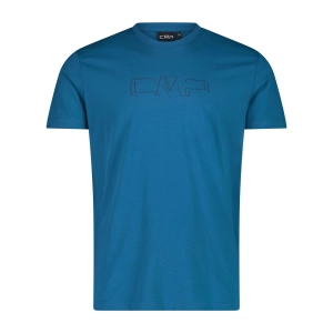 Koszulka Casual Męska 36F8227/N903 – Niebieska | Leisure