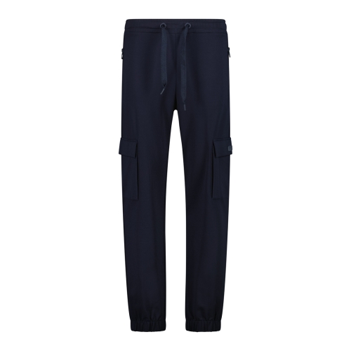 Spodnie cargo damskie CMP 36D6546/N950 - granatowe