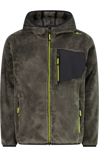 Bluza polarowa chłopięca CMP 31P1504/39EZ - szara