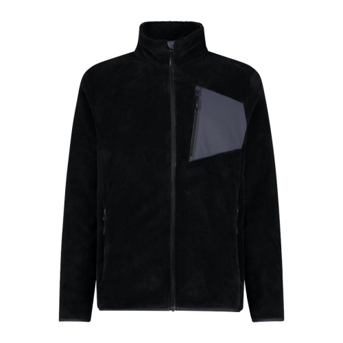 Bluza polarowa męska CMP highloft 31P1517/36US - czarna