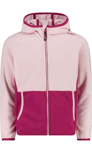 Bluza polarowa dziewczęca CMP 32H1375/B273 - różowa