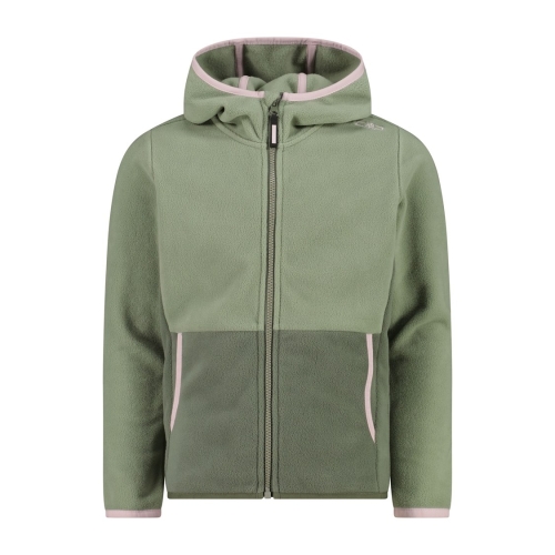 Bluza polarowa dziewczęca CMP 32H1375/E624 - jasnozielona