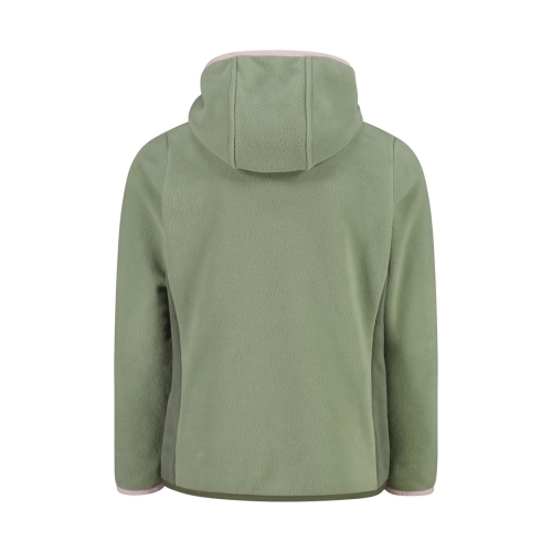 Bluza polarowa dziewczęca CMP 32H1375/E624 - jasnozielona