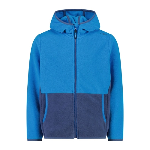 Bluza polarowa chłopięca CMP 32H1384/10LZ - niebieska
