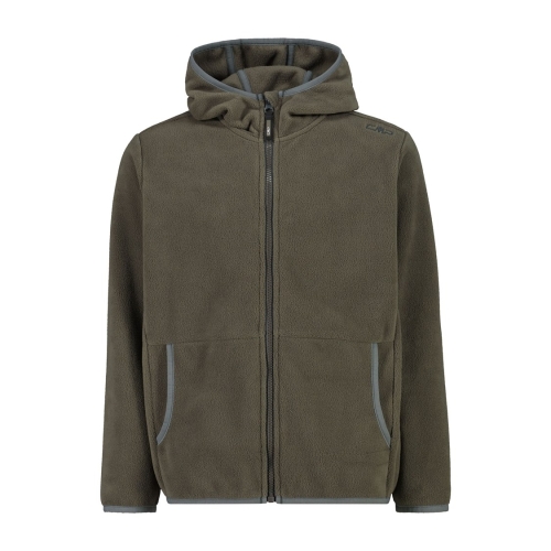 Bluza polarowa chłopięca CMP 32H1384/15EZ - zielona