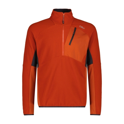 Bluza męska CMP 36G1207/C698 - ceglasta