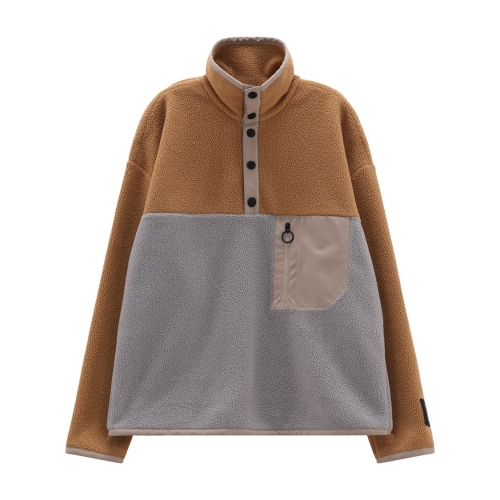 Bluza męska CMP 36H4327/Q739 - brązowa