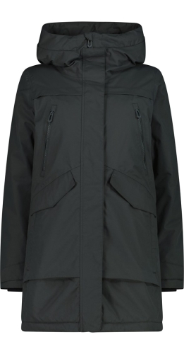 Parka zimowa damska CMP 36K2356/F902 - ciemnozielona