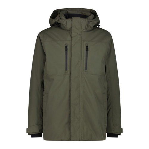 Parka zimowa męska CMP 36K2577/E943 - zielona