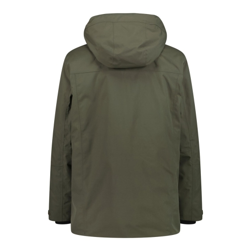Parka zimowa męska CMP 36K2577/E943 - zielona