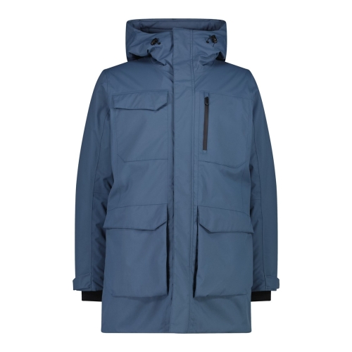 Parka zimowa męska CMP 36K2587/N876 - szara