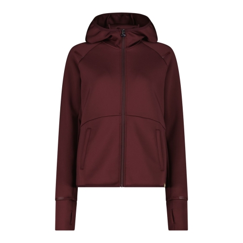 Bluza damska CMP 36M3976/C512 - bordowa