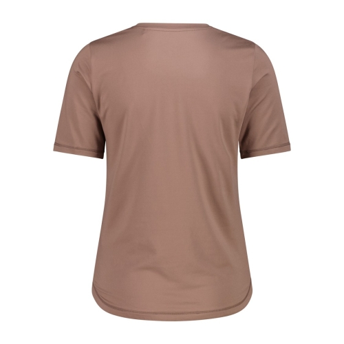 Koszulka z krótkim rękawem damska CMP 36N4186/P806 - brązowa