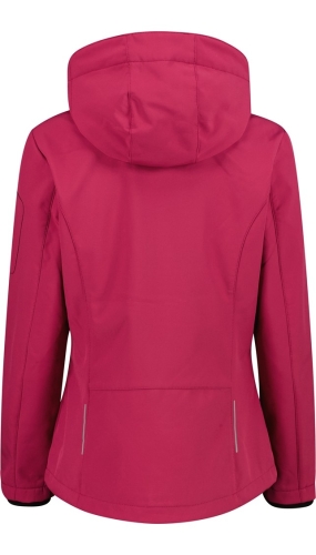 Kurtka softshell damska CMP 39A5006/C489 - amarantowa