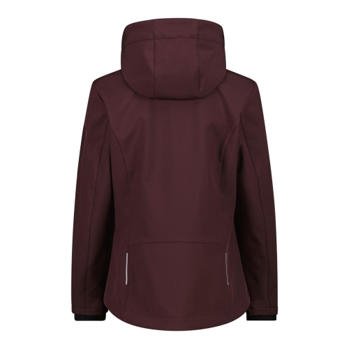 Kurtka softshell damska CMP 39A5006/C595 - jeżynowa