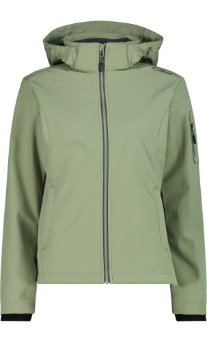 Kurtka softshell damska CMP 39A5006/E624 - jasnozielona