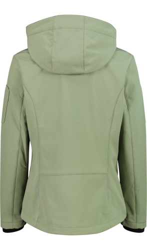 Kurtka softshell damska CMP 39A5006/E624 - jasnozielona