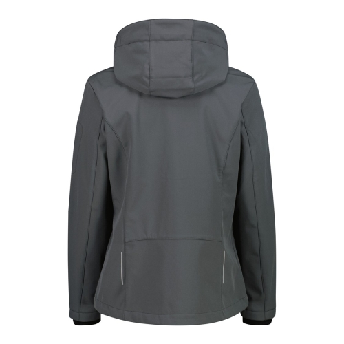 Kurtka softshell damska CMP 39A5006/F902 - ciemnozielona