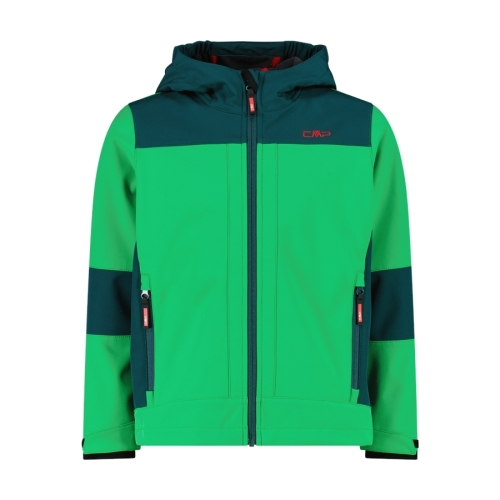 Kurtka softshell chłopięca CMP 3A00094/00EU - zielona