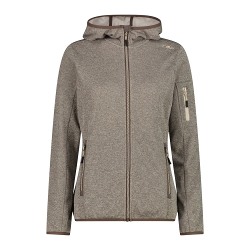 Bluza damska CMP 30H5856/06QV - brązowa