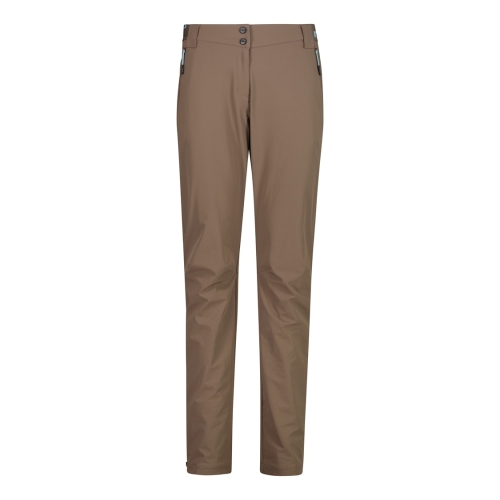 Spodnie trekkingowe damskie CMP 35T6386/Q957 - brązowe