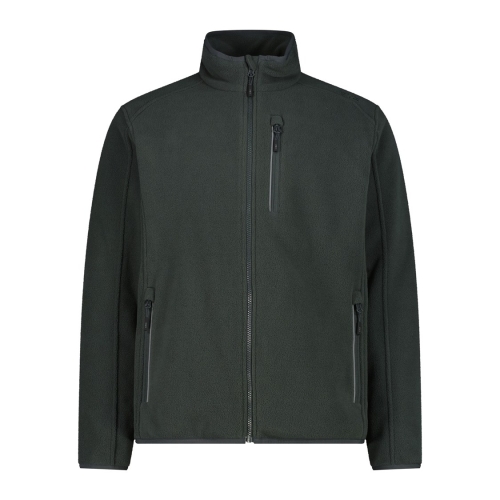 Bluza polarowa męska CMP 35H1707/F902 - ciemnozielona