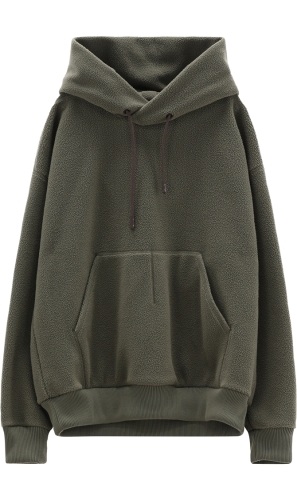 Bluza z kapturem męska CMP 35H4697/F801 - zielona