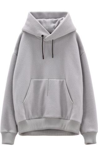 Bluza z kapturem męska CMP 35H4697/U410 - szara