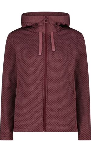 Bluza damska CMP 36E3216/H792 - bordowa