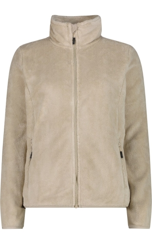 Bluza polarowa damska CMP 38P1536/P220 - beżowa