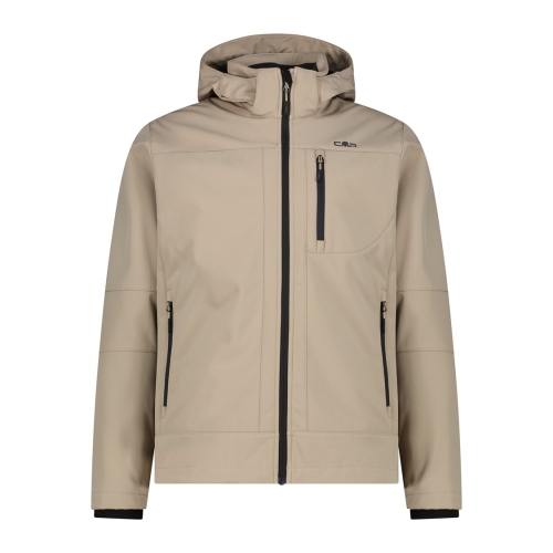 Kurtka softshell męska CMP 3A01787N/P719 - beżowa