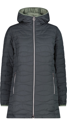 Parka zimowa damska CMP 36K2086/F902 - szara
