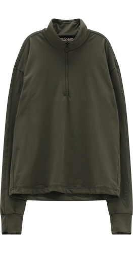 Bluza turystyczna męska CMP ze stójką - zielona 36L4337/F801