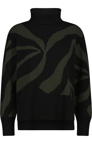 Bluza turystyczna damska CMP Knit Tech - czarna 7H76604/U901