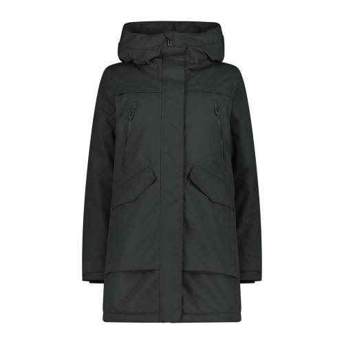 Parka zimowa damska CMP 36K2356/F902 - czarna