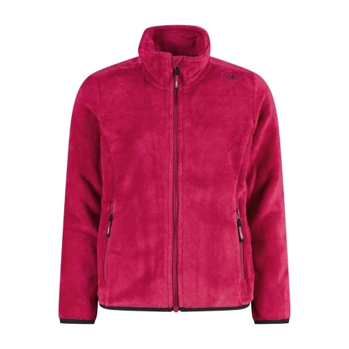 Bluza polarowa dziewczęca CMP 38P1465/C489 - amarantowa