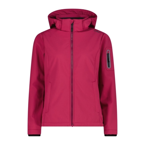 Kurtka softshell damska CMP Clima Protect 7 000 mm - amarantowa 39A5006/C489