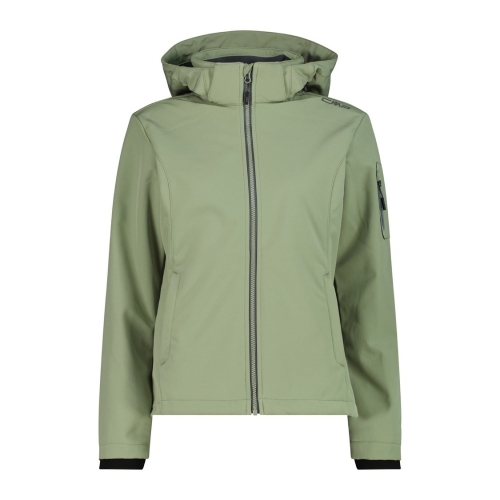 Kurtka softshell damska CMP 39A5006/E624 - jasnozielona