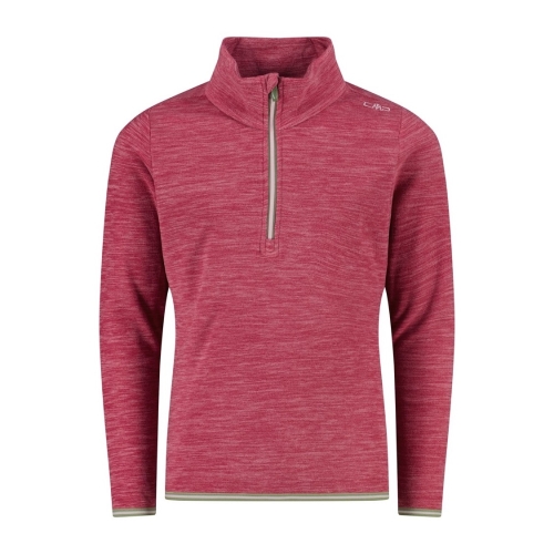Bluza polarowa dziewczęca CMP 34G4785/C496 - amarantowy melanż