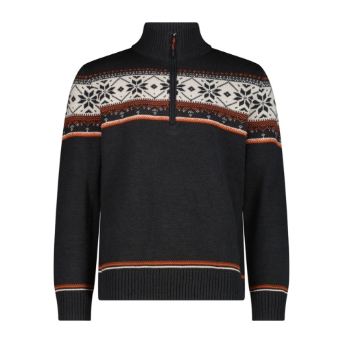 Bluza męska CMP 7H77619/U423 - szara
