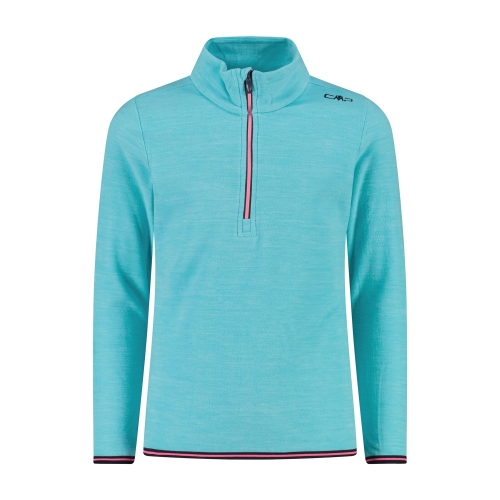 Bluza polarowa dziewczęca CMP 34G4785/E447 - turkusowa